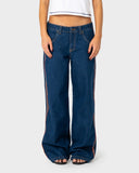 Rusty Flip Mommy Low Rise Wide Leg Jean 2.0