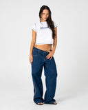 Rusty Flip Mommy Low Rise Wide Leg Jean 2.0