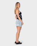 Rusty Chaos Low Rise Micro Mini Skirt