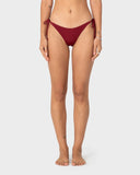 Rusty Cedar Midi Side Ties Bikini Bottom