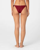 Rusty Cedar Midi Side Ties Bikini Bottom
