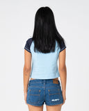 Rusty Bradley Mini Cap Sleeve Tee