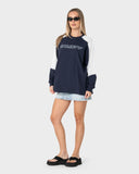 Rusty Timmy Target Contrast LS Tee
