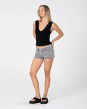 Rusty Punch Low Rise Micro Mini Short