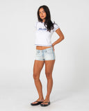 Rusty Flip Mommy Low Rise Micro Mini Short 2.0