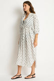 Sea Level Dottie Boho Long Shirt Dress