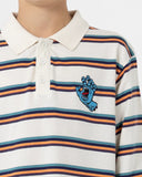 Santa Cruz Horizon Long sleeve Polo Tee
