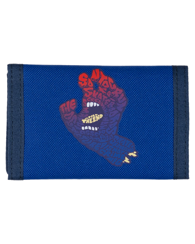 Santa Cruz Letter Hand Fade Velcro Wallet