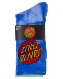 Santa Cruz Youth Dye Crew Sock 2 Pack