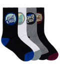 Santa Cruz Youth Bold Shadow Dot Crew Sock
