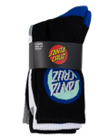 Santa Cruz Youth Bold Shadow Dot Crew Sock