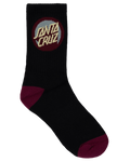 Santa Cruz Youth Bold Shadow Dot Crew Sock