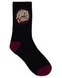 Santa Cruz Youth Bold Shadow Dot Crew Sock