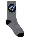 Santa Cruz Youth Bold Shadow Dot Crew Sock