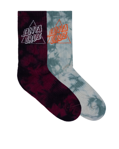 Santa Cruz Youth Not A Dot Crew Sock 2 Pack