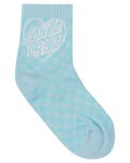 Santa Cruz Heart Dot Hollow Mid Sock 2 Pack
