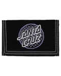 Santa Cruz Breaker Check Opus Dot Velcro Wallet