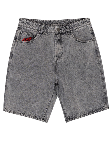 Santa Cruz Bone Hand Evolved Jean Shorts