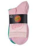 Santa Cruz Opus Dot Mid Sock 3 Pack