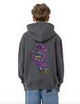 Santa Cruz Decaying Hand Centre Strip Oversize Fit Hoodie