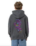 Santa Cruz Decaying Hand Centre Strip Oversize Fit Hoodie