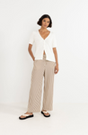 Rhythm Adele Short Sleeve Knit Cardigan