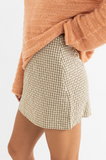 Rhythm Luca Check Mini Skirt