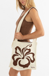 Rhythm Kai Floral Crochet Tote Bag
