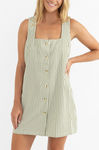 Rhythm Cove Stripe Mini Dress