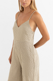 Rhythm Luca Check Jumpsuit