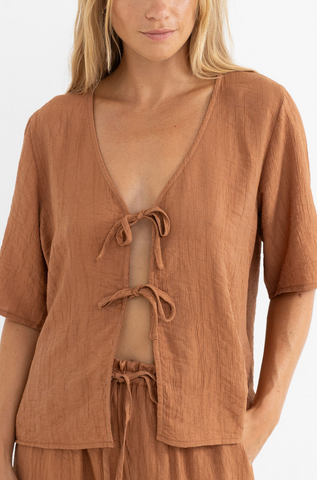 Rhythm Airlie Short Sleeve Top