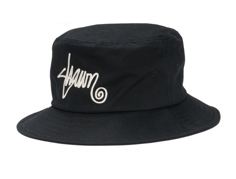 SDouble Shawn Script Bucket Hat