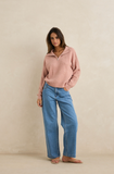 Rhythm Quinn Zip Knit