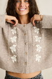 Rhythm Blanca Floral Crop Cardigan