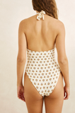 Rhythm Sandy Reversible Halter Neck One Piece