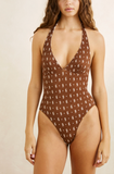 Rhythm Sandy Reversible Halter Neck One Piece