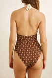 Rhythm Sandy Reversible Halter Neck One Piece