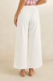 Rhythm Annabelle Lace Trim Beach Pant