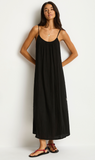Sea Level Sunset Tie Back Sundress