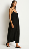 Sea Level Sunset Tie Back Sundress