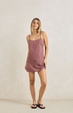 Rhythm Lucy Check Slip Mini Dress