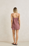 Rhythm Lucy Check Slip Mini Dress