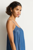 Sea Level Denim Surf Tie Back Sundress