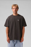 RPM Sanded OS Tee-Charcoal