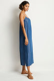 Sea Level Denim Surf Tie Back Sundress