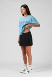 RPM Denim Mini Skirt