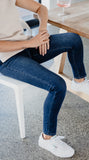 Junkfood Veronica New Elastic Dark Blue Jean