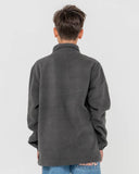 Rusty Core Division Fleece Quarter Zip Boys
