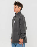 Rusty Core Division Fleece Quarter Zip Boys