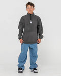 Rusty Core Division Fleece Quarter Zip Boys